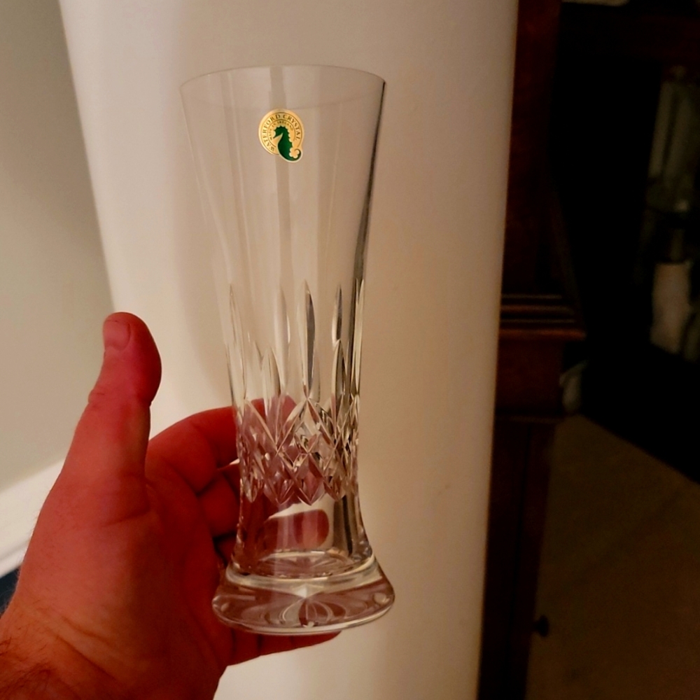 Waterford crystal pilsners (set of 2)